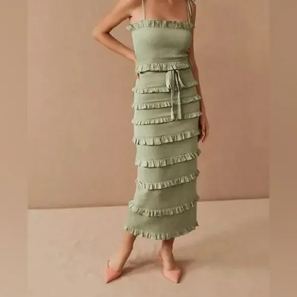 women's chiffon midi dress Adrianna Papell Floral Chiffon Midi Dress